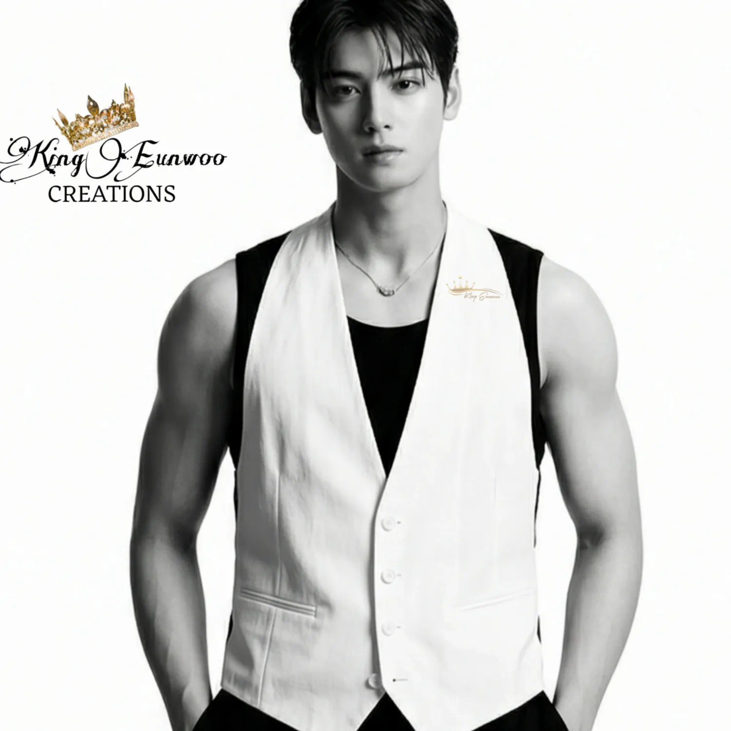 Recent activity shot of Eunwoo (ASTRO)