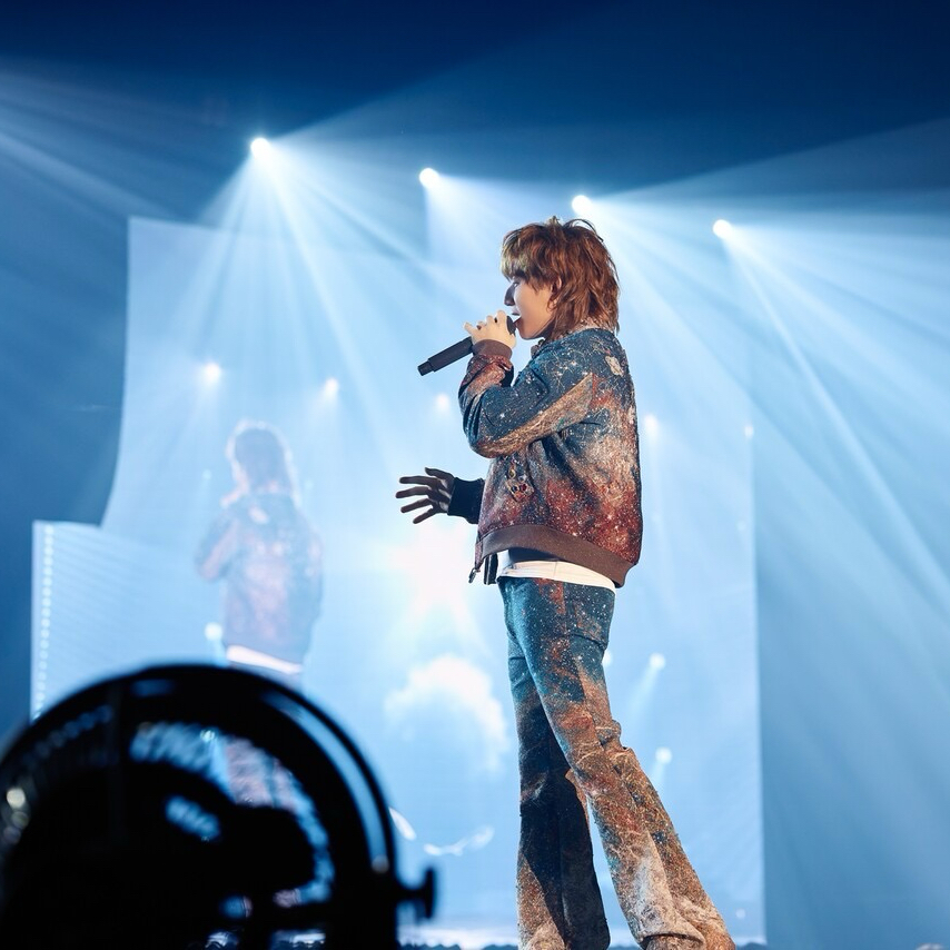 D-LITE (BIGBANG)の舞台裏ショット