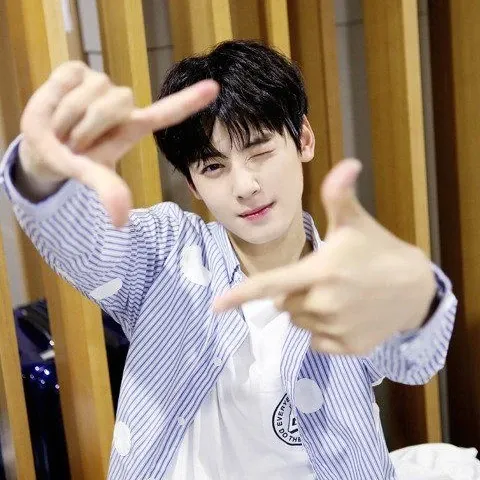 A moment captured by Eunwoo (ASTRO)'s fan