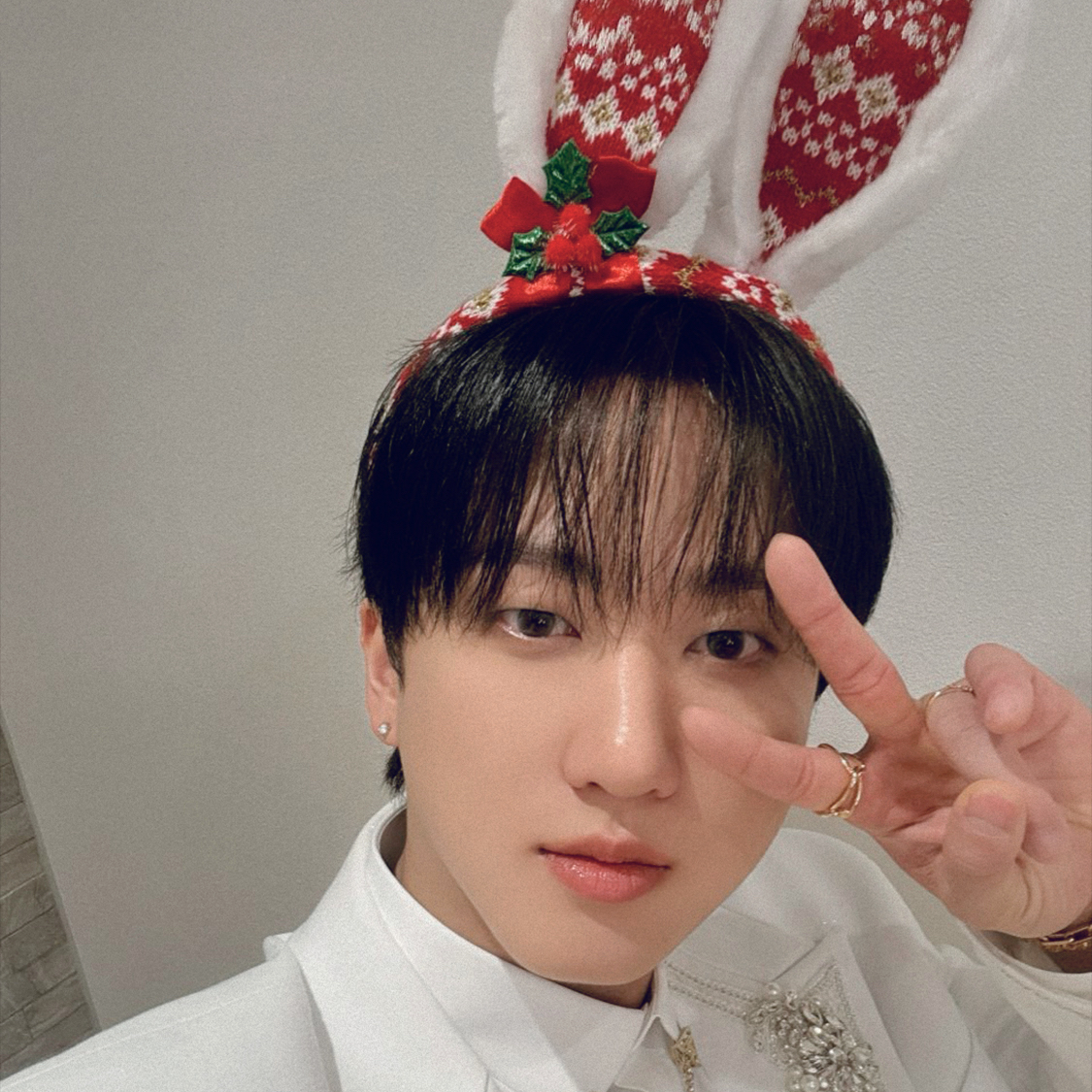 A moment captured by Changbin (Stray Kids)'s fan