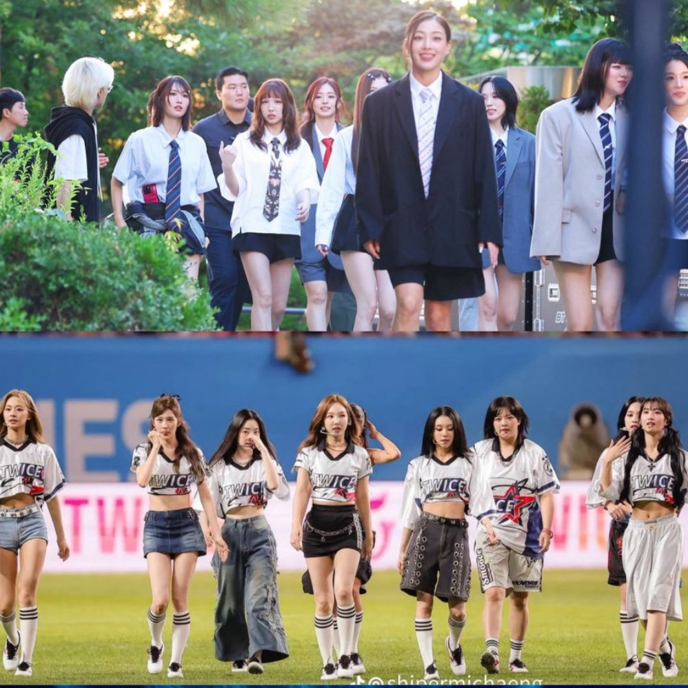 TWICE의 비하인드 컷