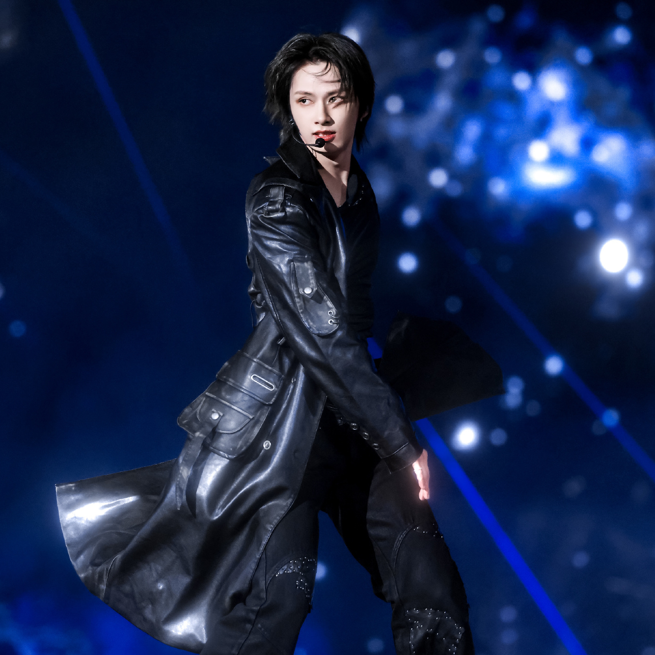 Recent activity shot of Jun (SEVENTEEN)