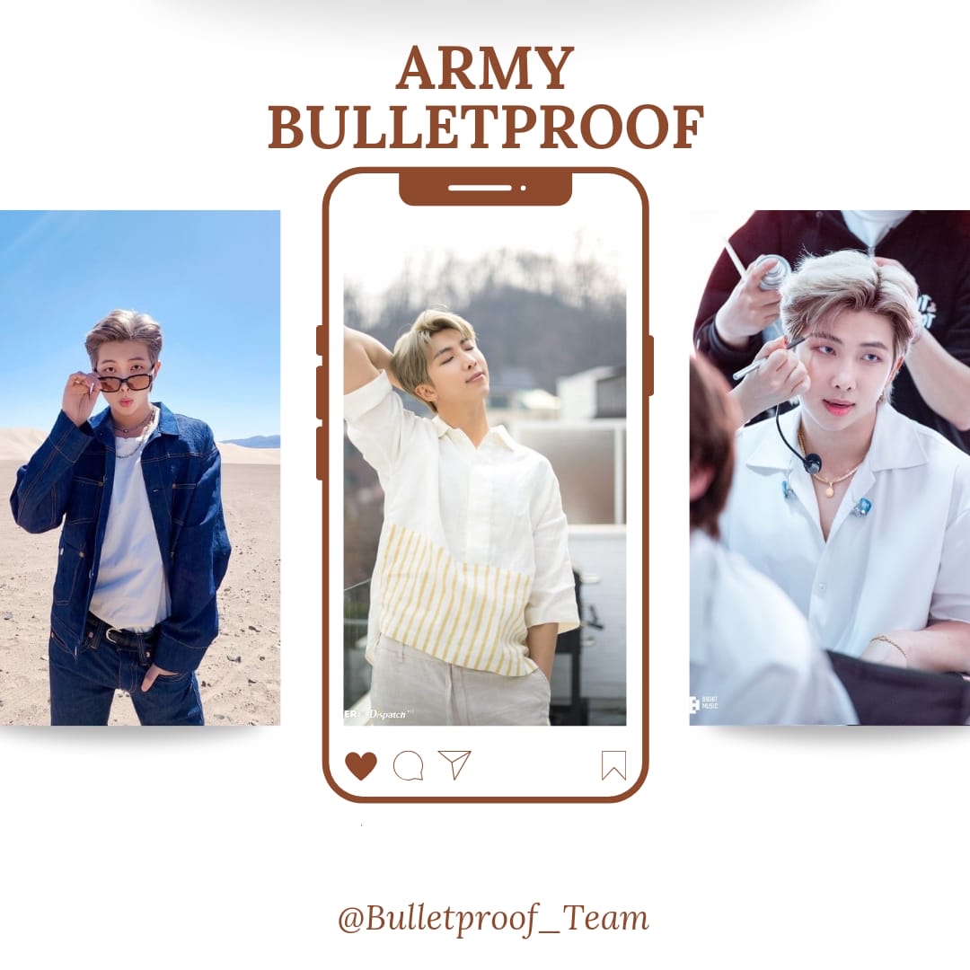 Hot post catching attention from RM (방탄소년단)'s fandom