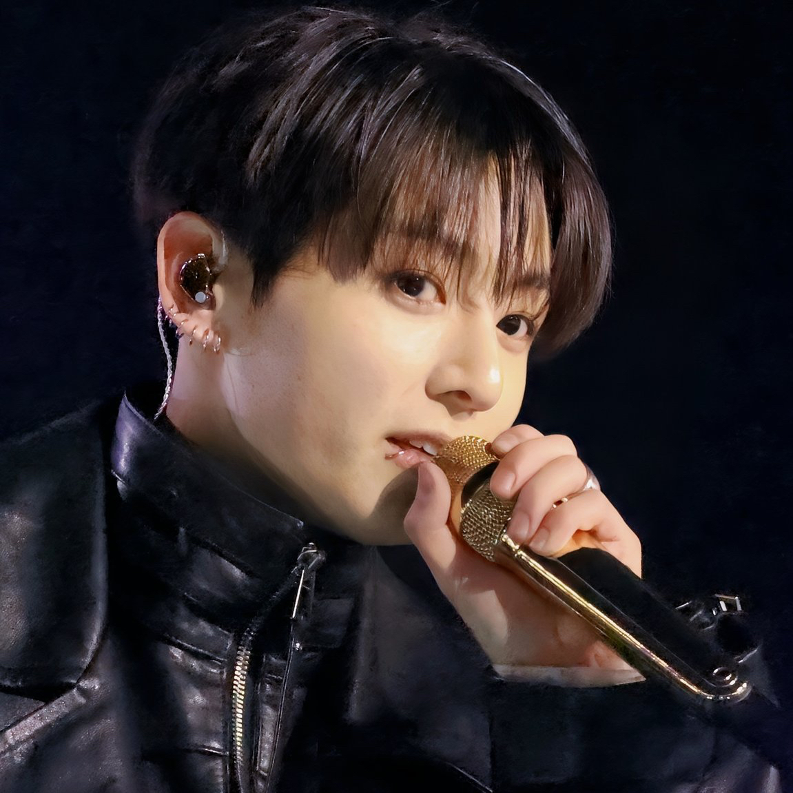 Recent activity shot of Jungkook (BTS)