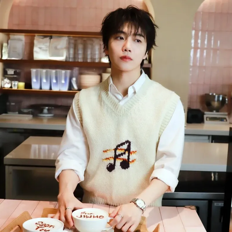 A moment captured by Jinho (PENTAGON)'s fan