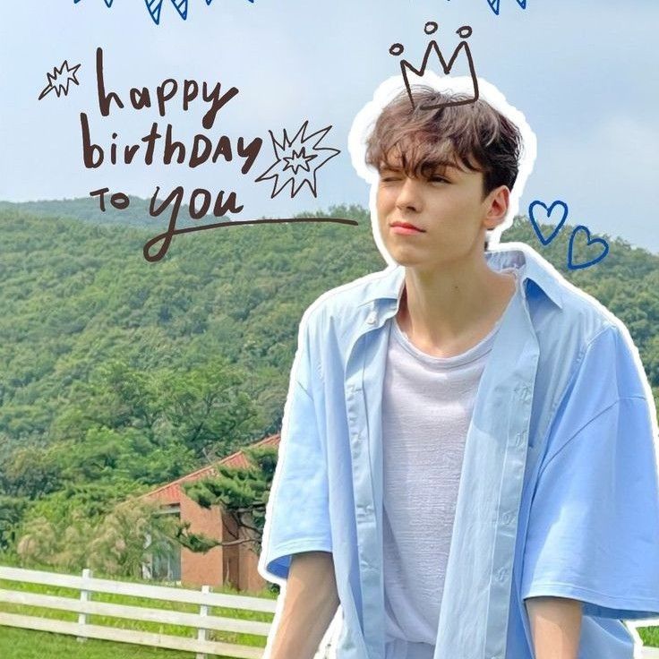 A moment captured by Vernon (SEVENTEEN)'s fan