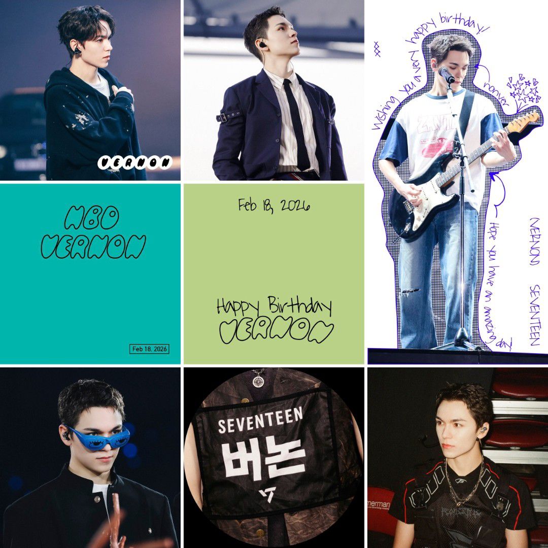 A moment captured by Vernon (SEVENTEEN)'s fan