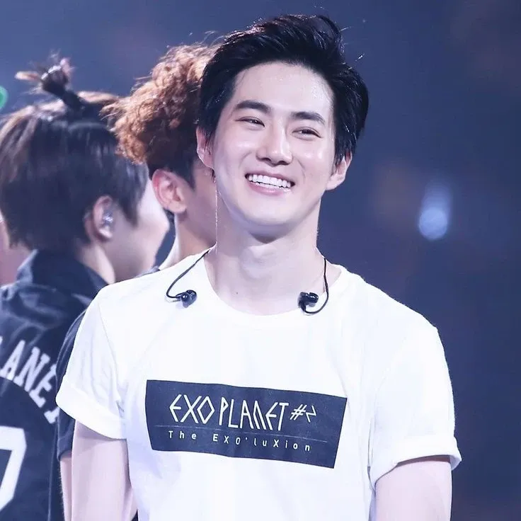 Recent activity shot of Suho (EXO)