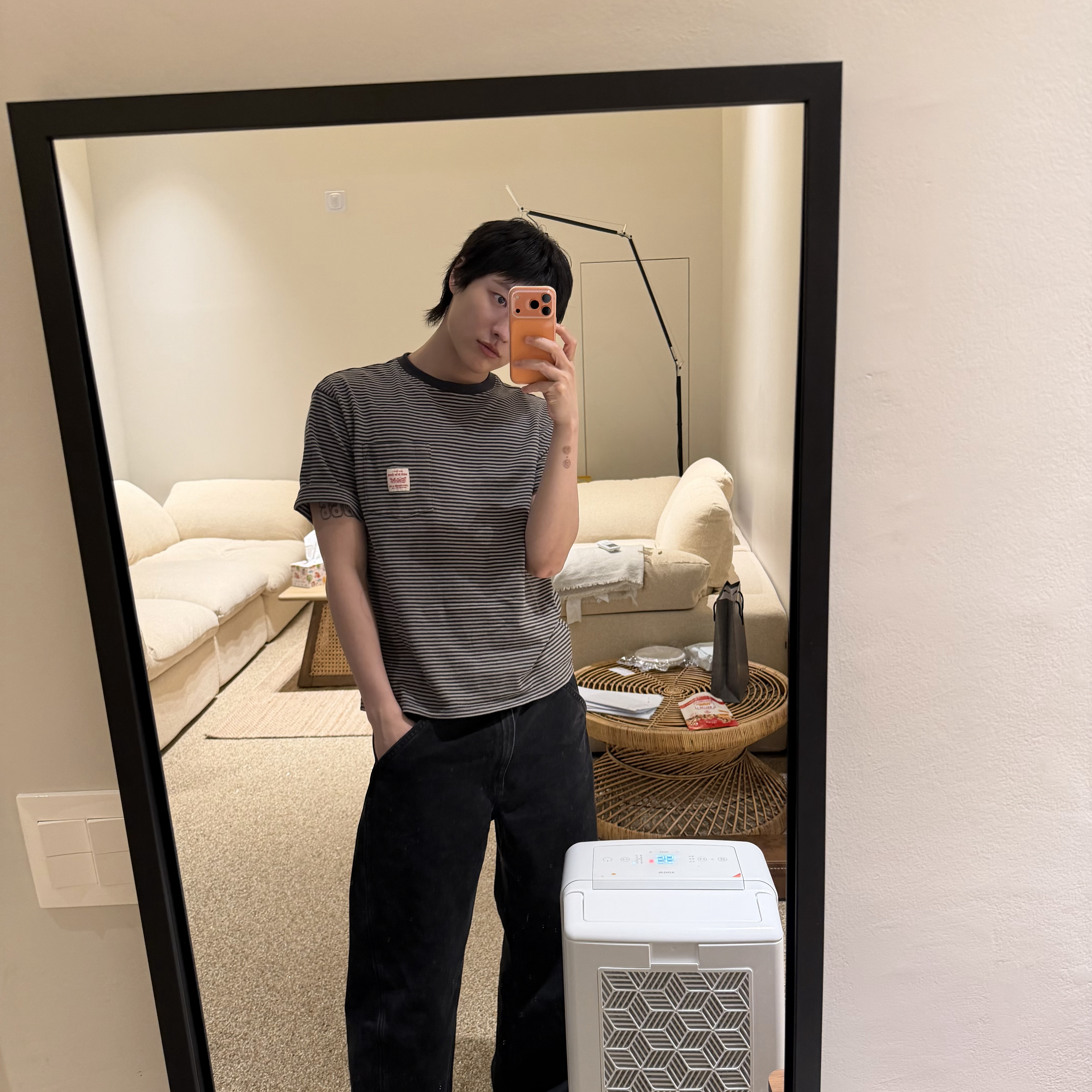 A moment captured by WOODZ's fan