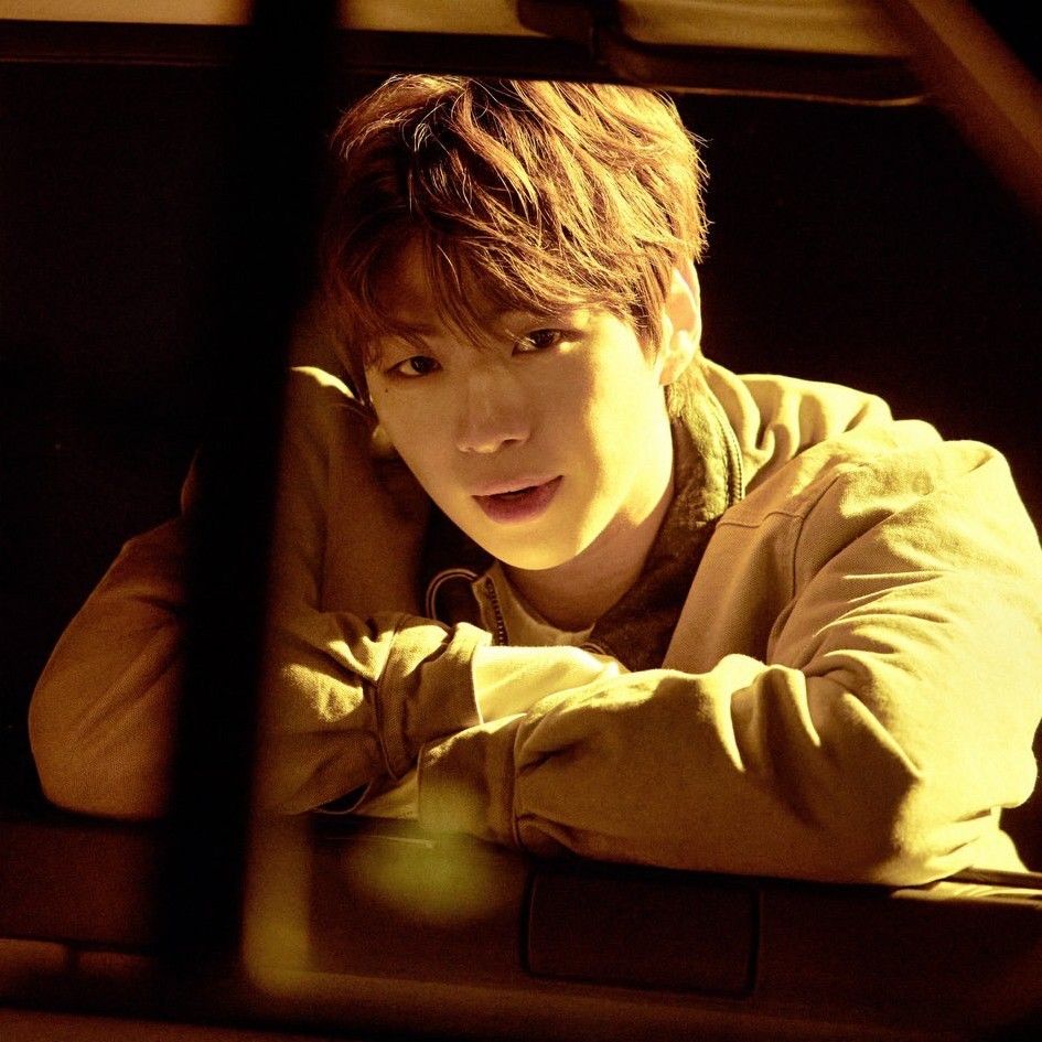 A moment captured by Kang Daniel's fan