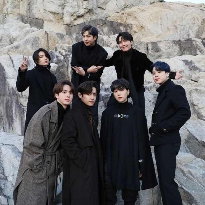 Momen yang diabadikan oleh penggemar BTS