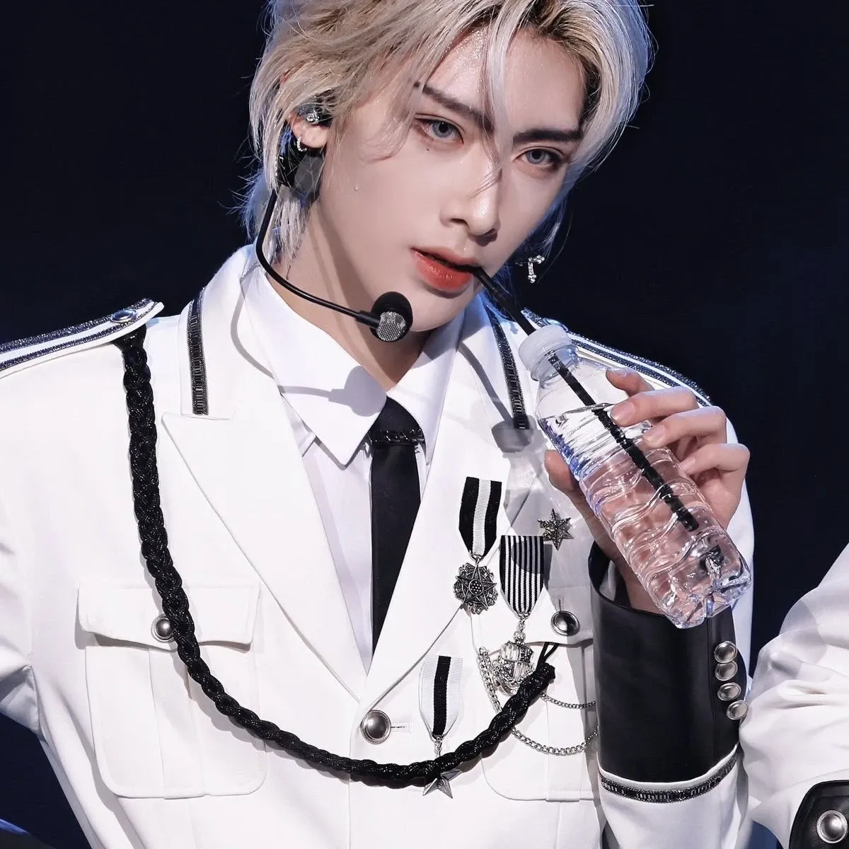 A moment captured by Ricky's fan