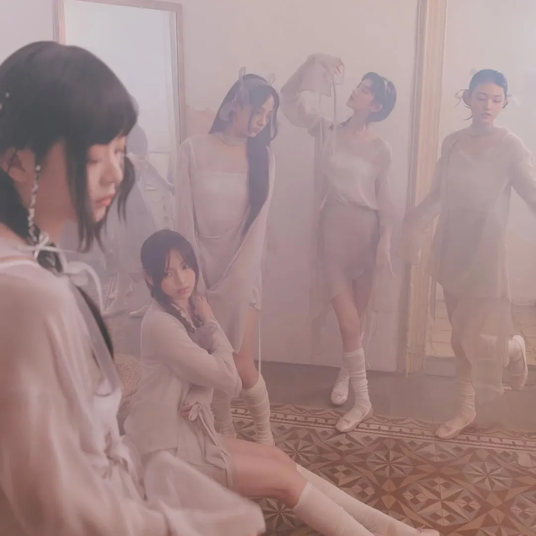 Behind-the-scenes cut of NewJeans