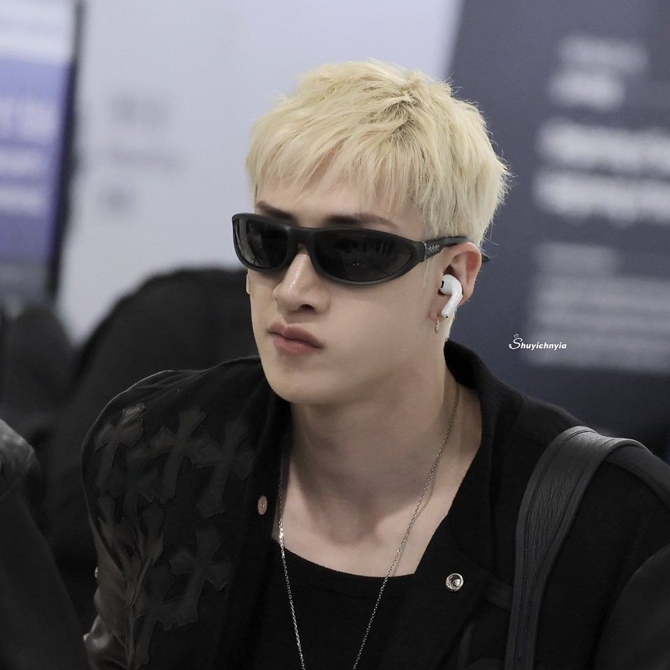 Recent activity shot of Bang Chan (Stray Kids)