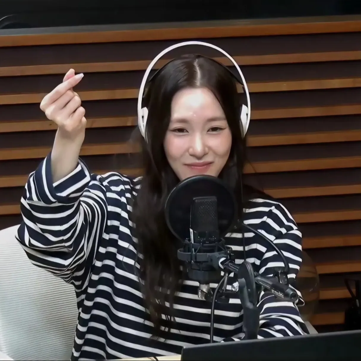 A moment captured by Tiffany Young (Girls' Generation)'s fan