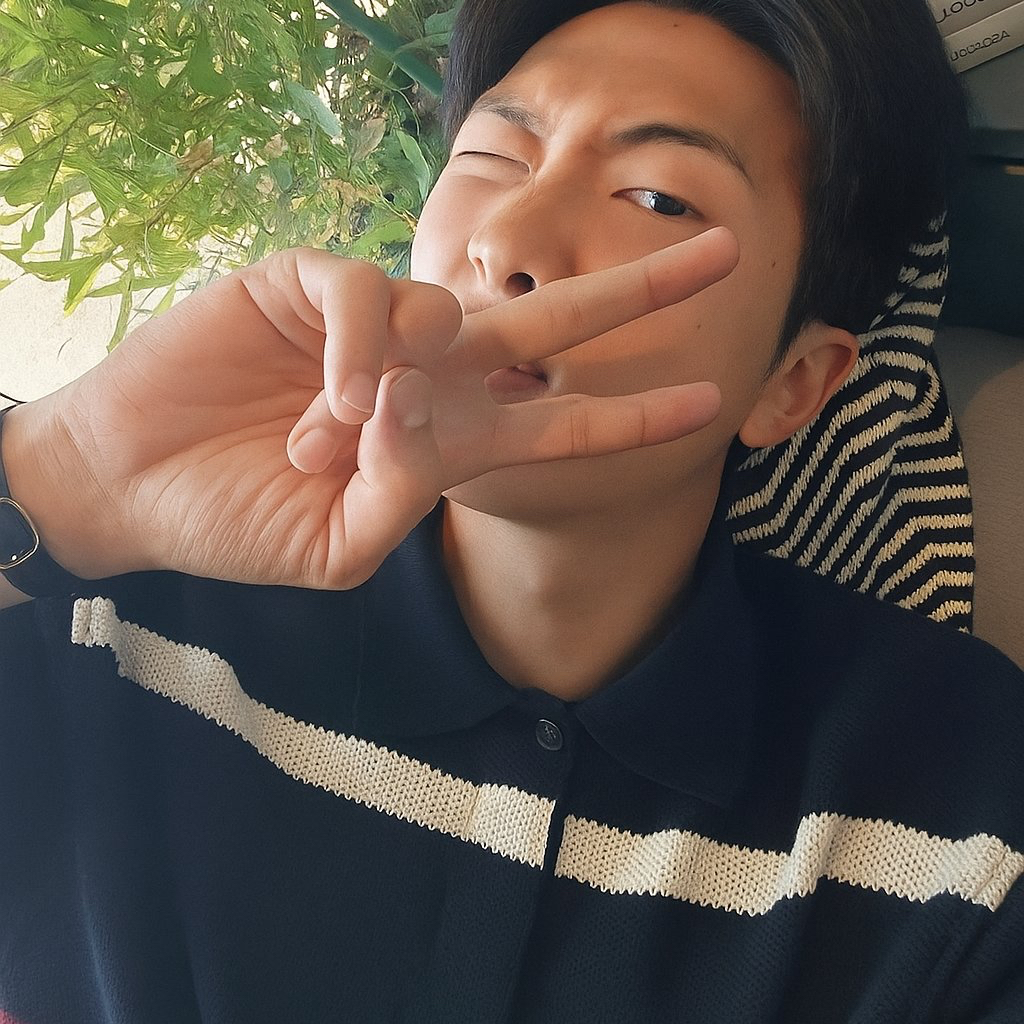 Recent activity shot of RM (BTS)