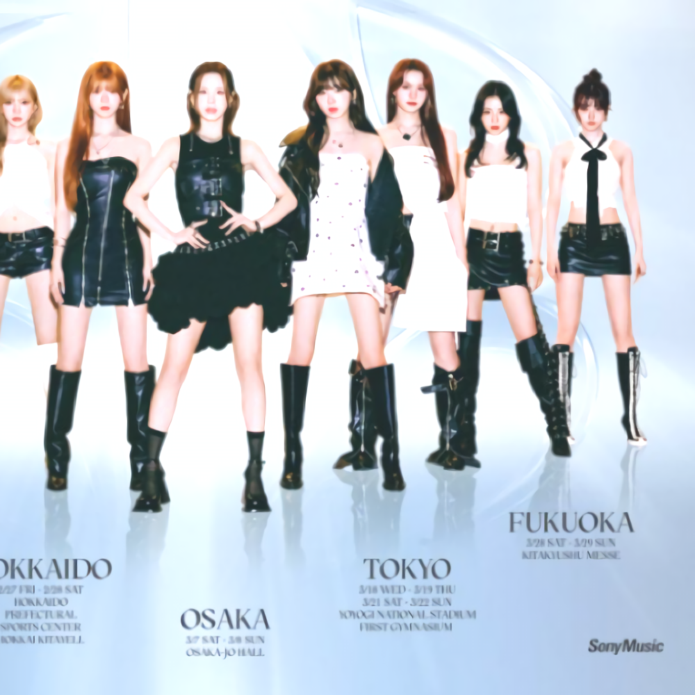 NiziUの舞台裏ショット