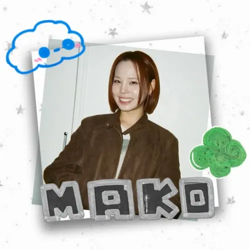 Behind-the-scenes cut of Mako (NiziU)