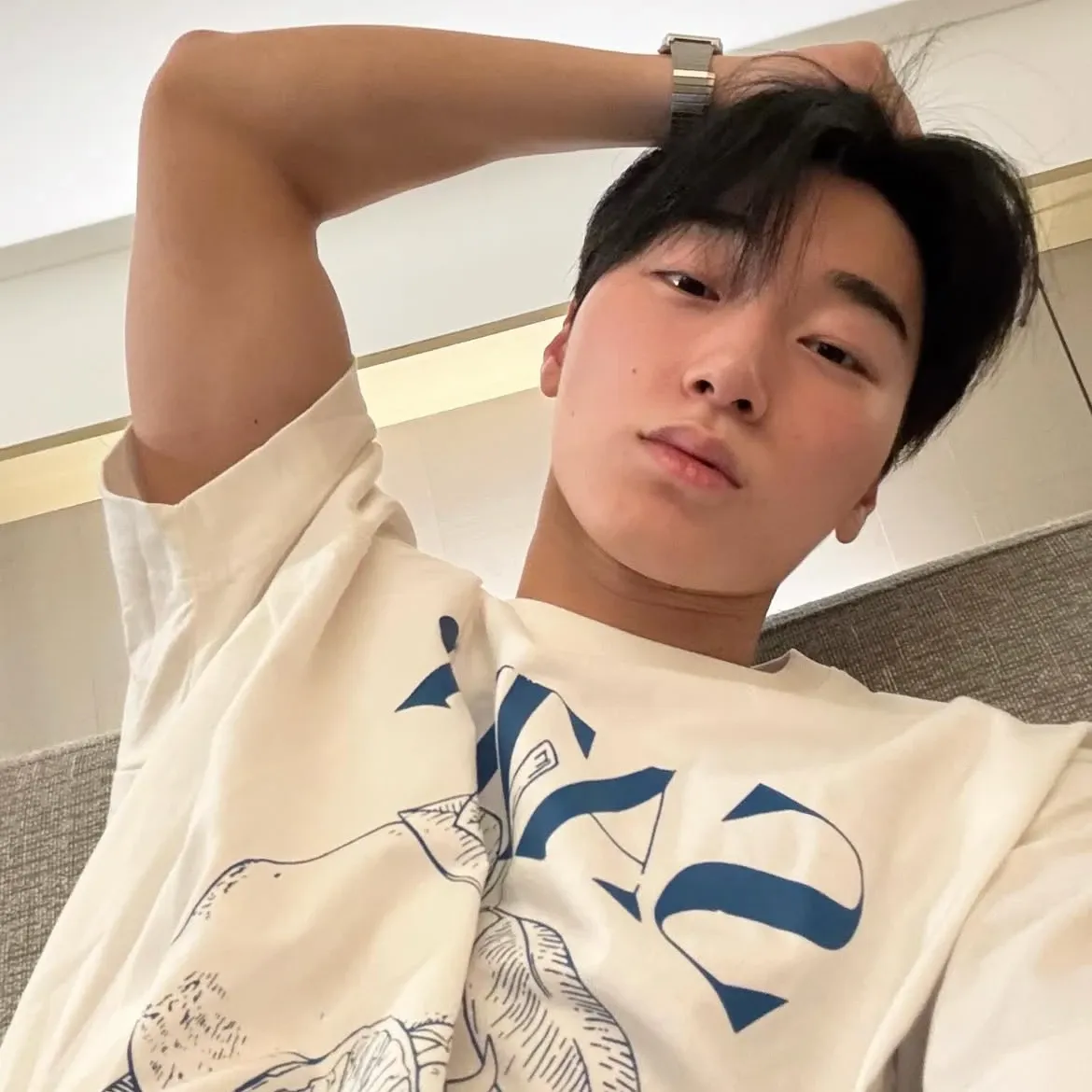 A moment captured by ATEEZ's fan