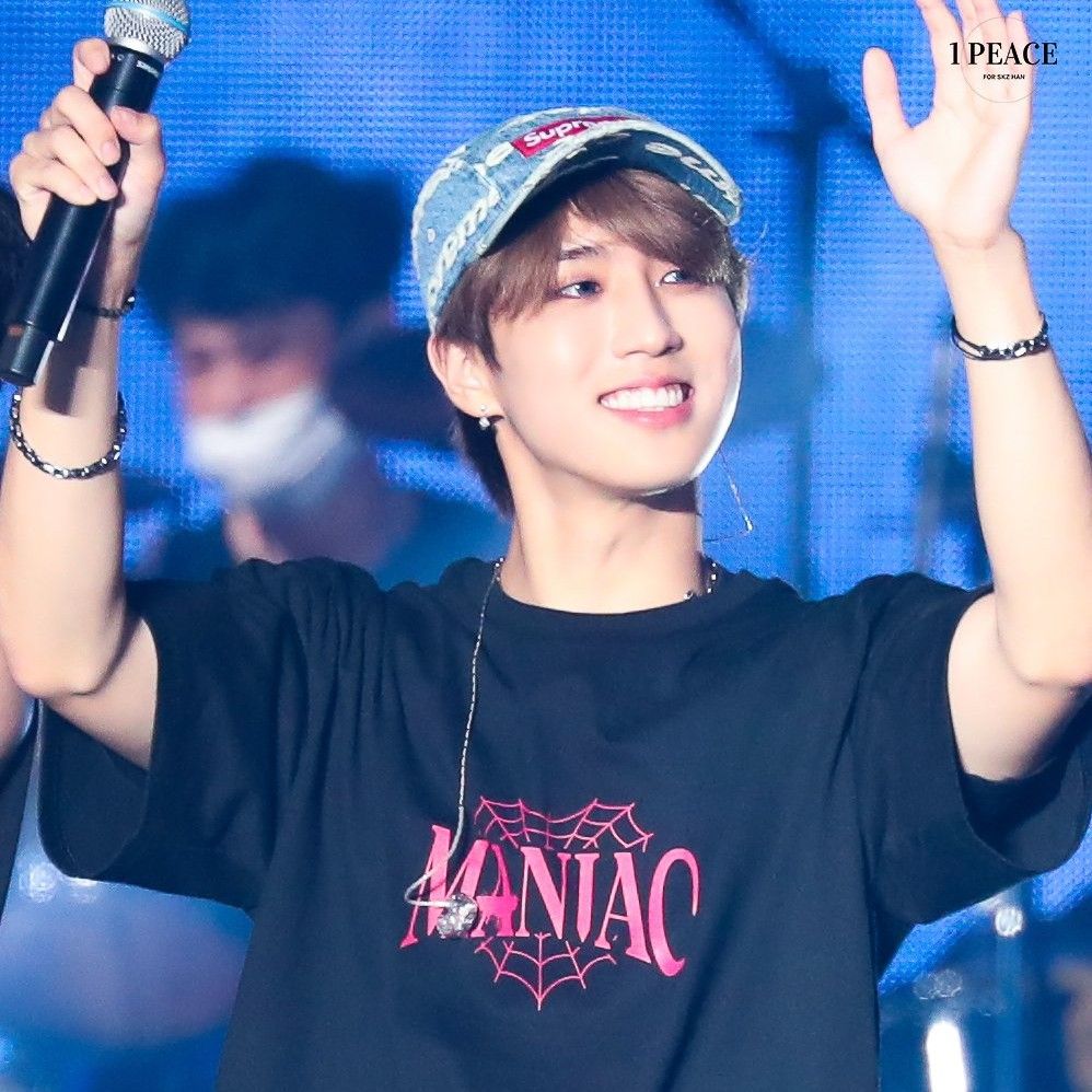 A moment captured by HAN (Stray Kids)'s fan