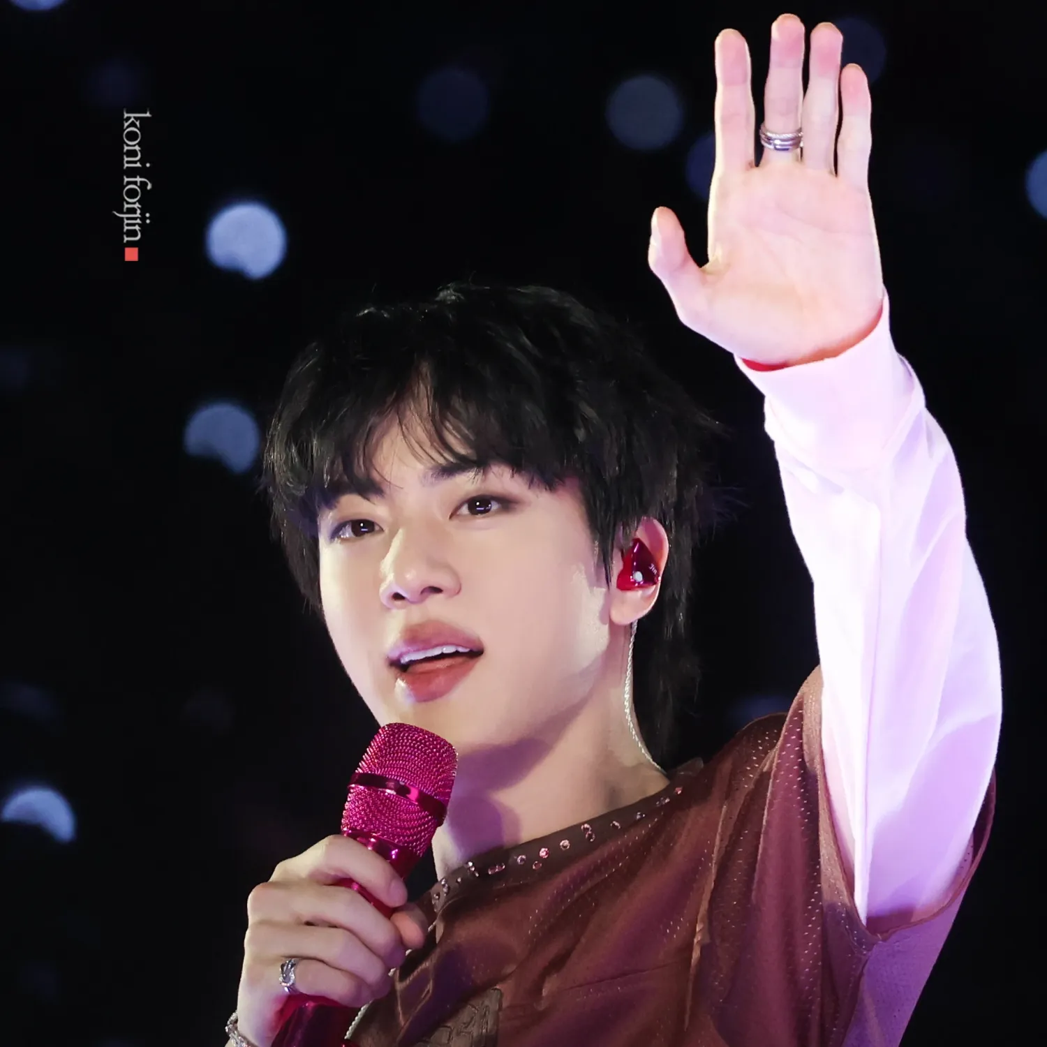 Potret di balik layar Jin (BTS)
