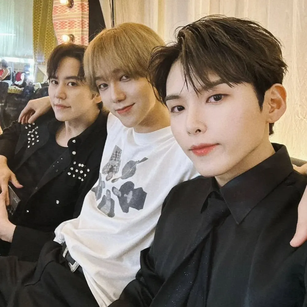 A moment captured by Super Junior's fan