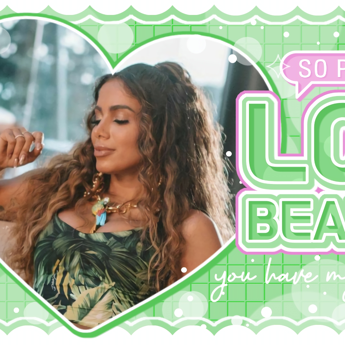 A moment captured by Anitta's fan