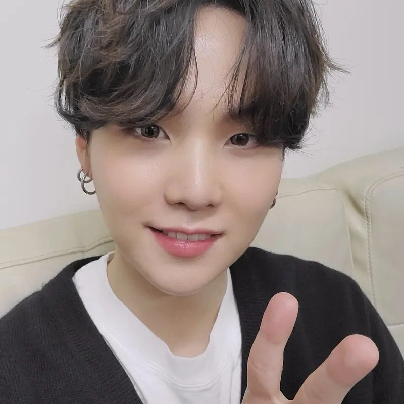 A moment captured by SUGA (BTS)'s fan