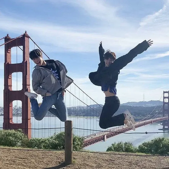 A moment captured by Moonbin (ASTRO)'s fan