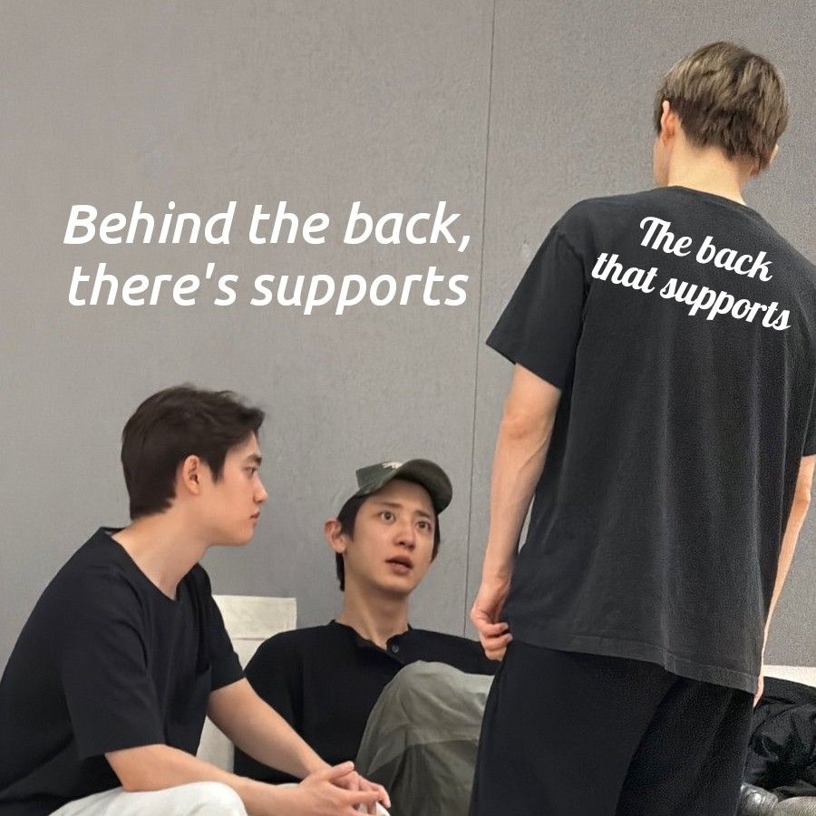 EXO의 비하인드 컷