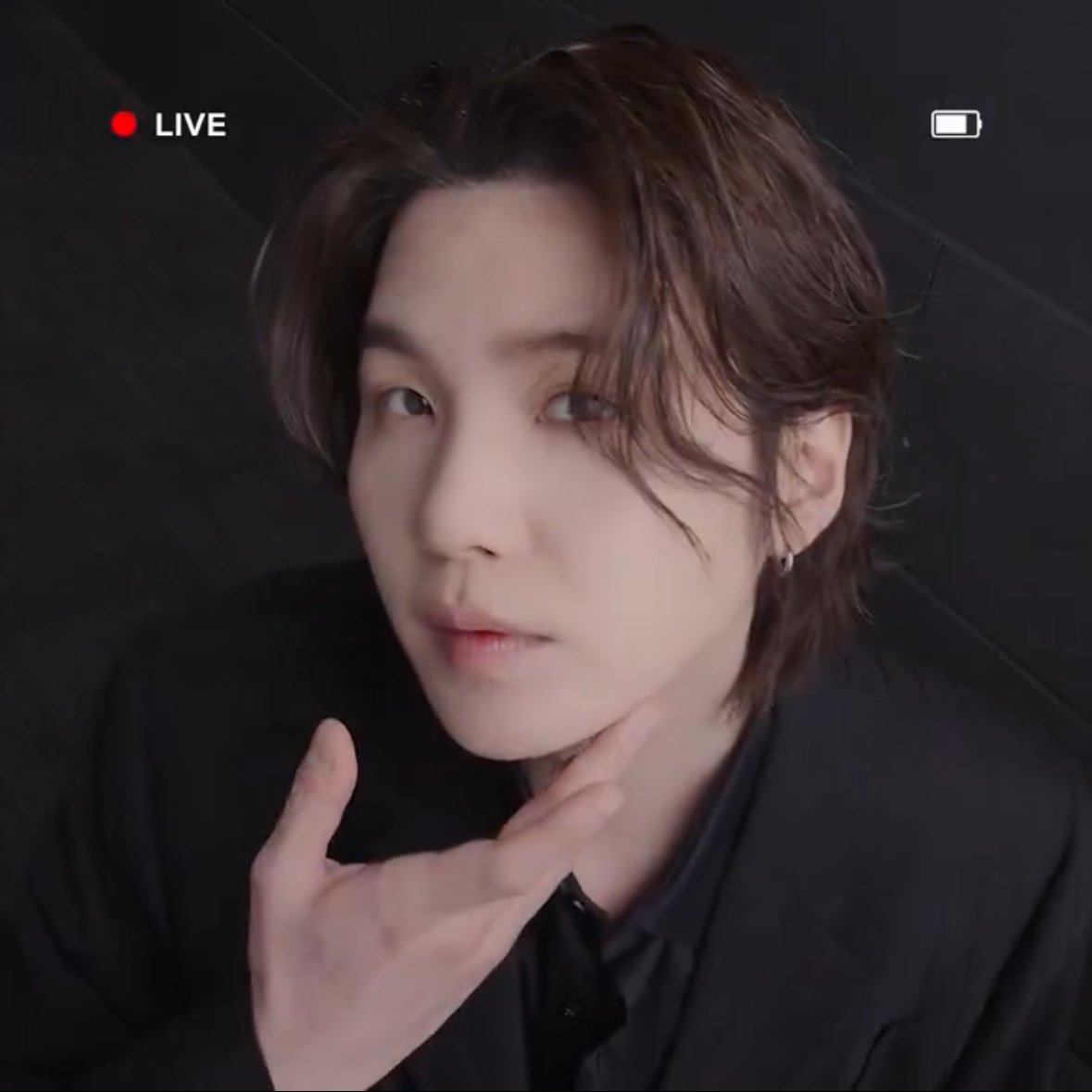 Recent activity shot of SUGA (BTS)