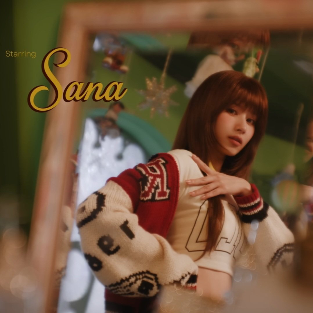 A moment captured by Sana (TWICE)'s fan