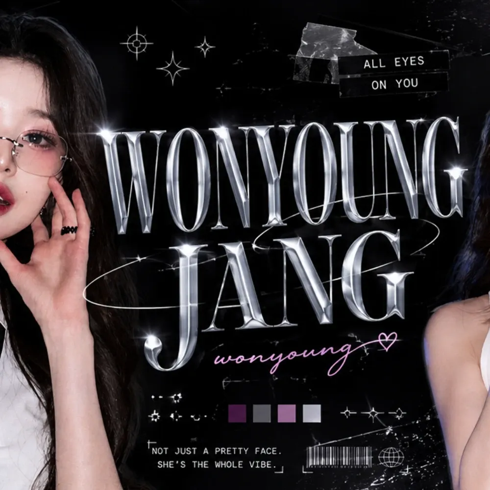 A moment captured by Jang Wonyoung (IVE)'s fan