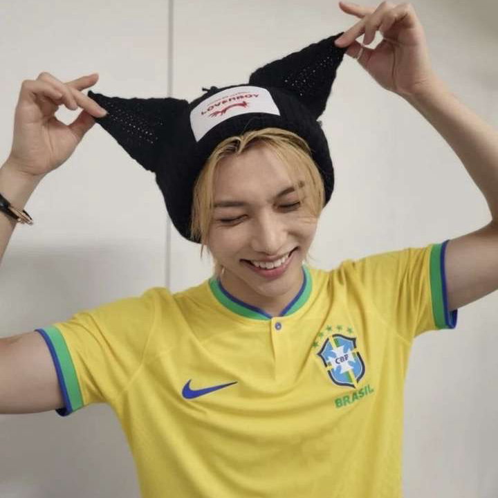 Recent activity shot of Felix (Stray Kids)