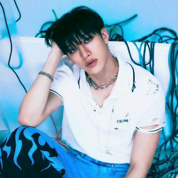 Recent activity shot of Bang Chan (Stray Kids)