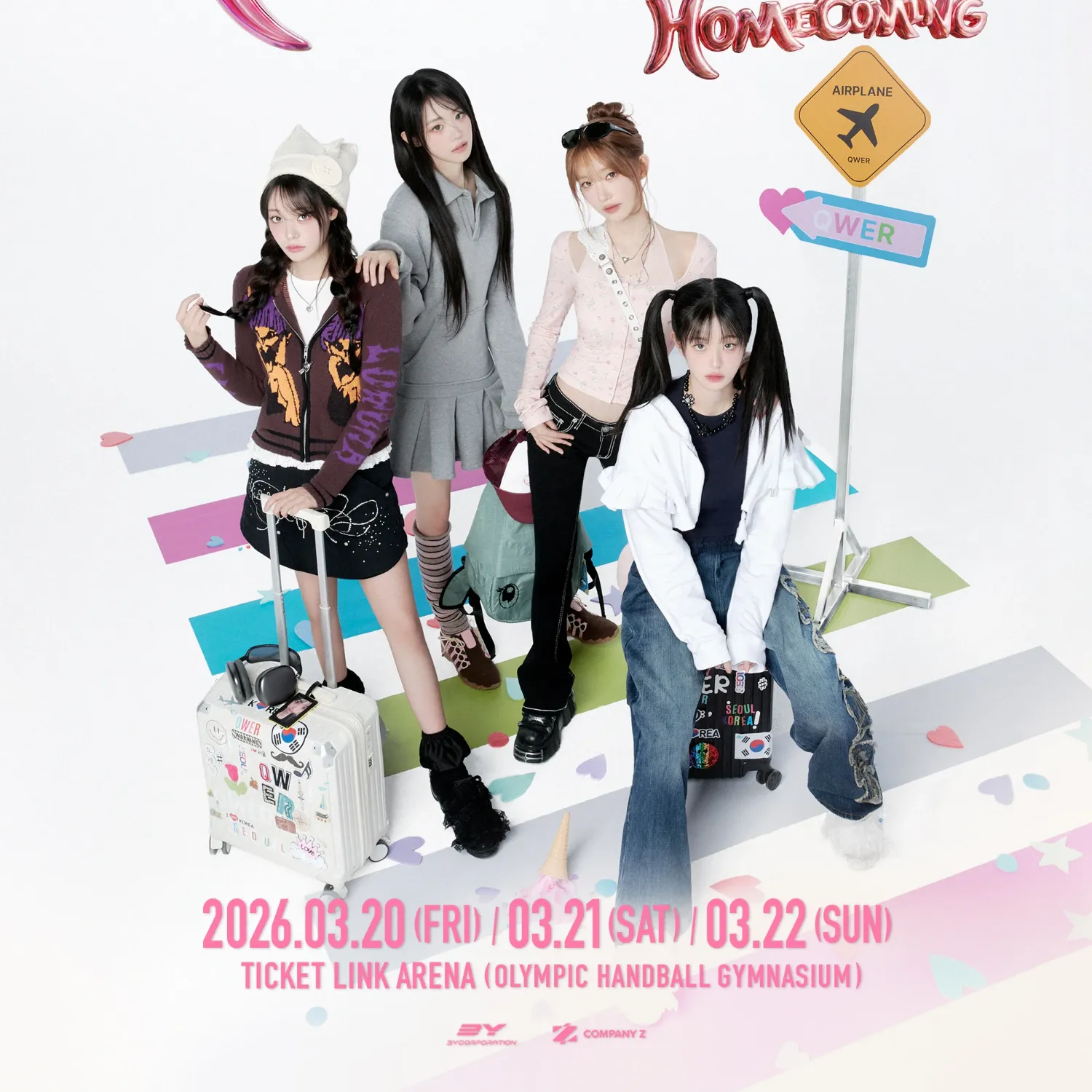 A moment captured by QWER's fan