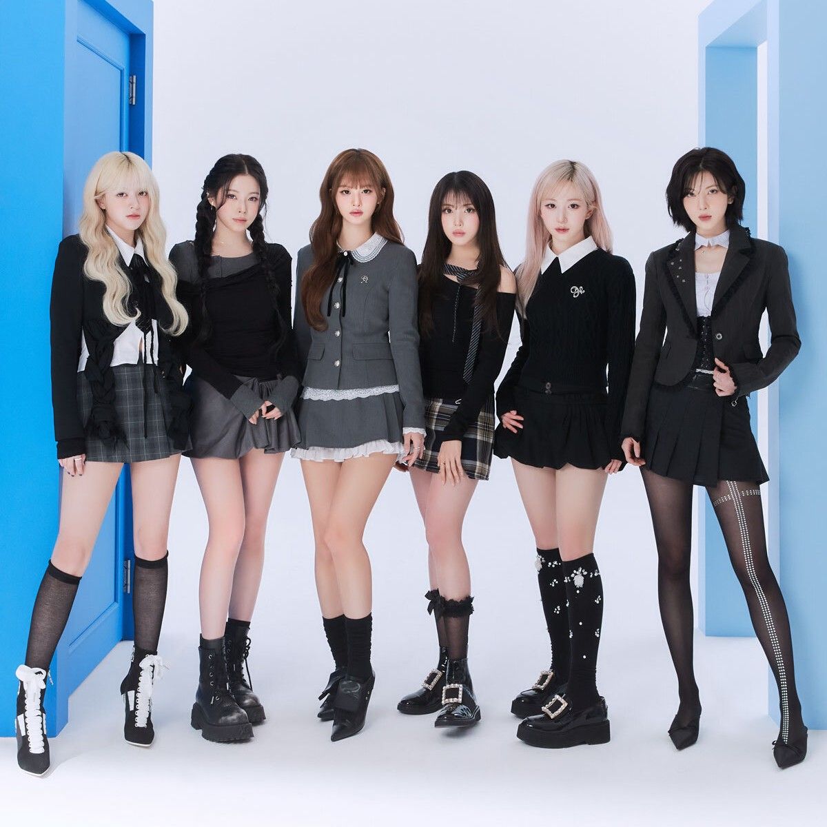 Recent activity shot of NMIXX