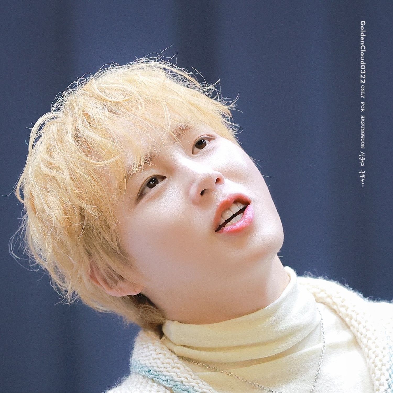 Behind-the-scenes cut of Ha Sungwoon