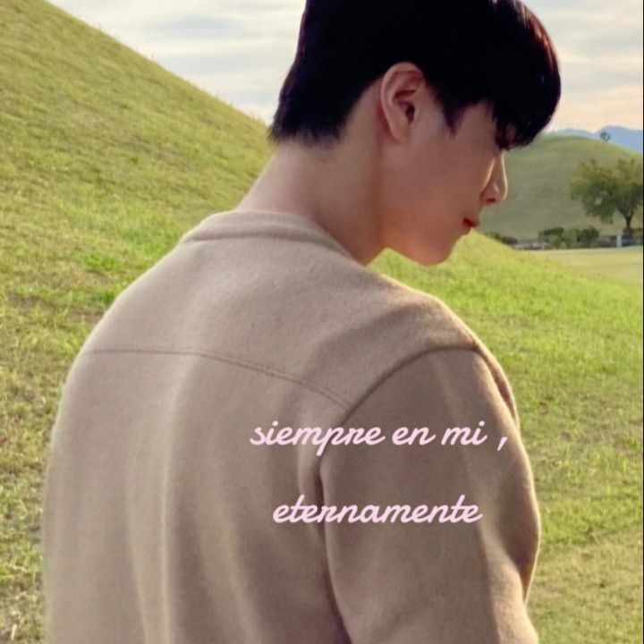 Recent activity shot of Moonbin (ASTRO)