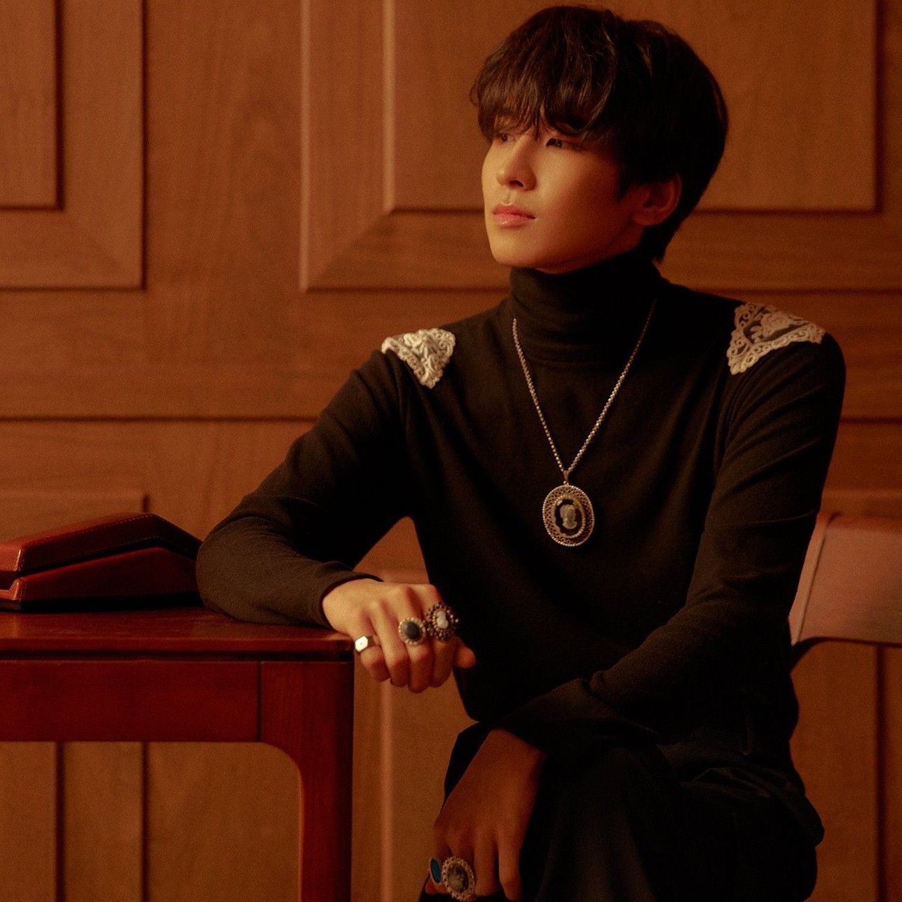 A moment captured by Wonwoo (SEVENTEEN)'s fan