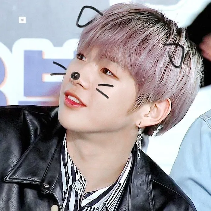 A moment captured by Kang Daniel's fan