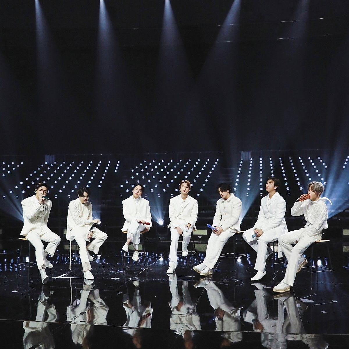 A moment captured by BTS's fan