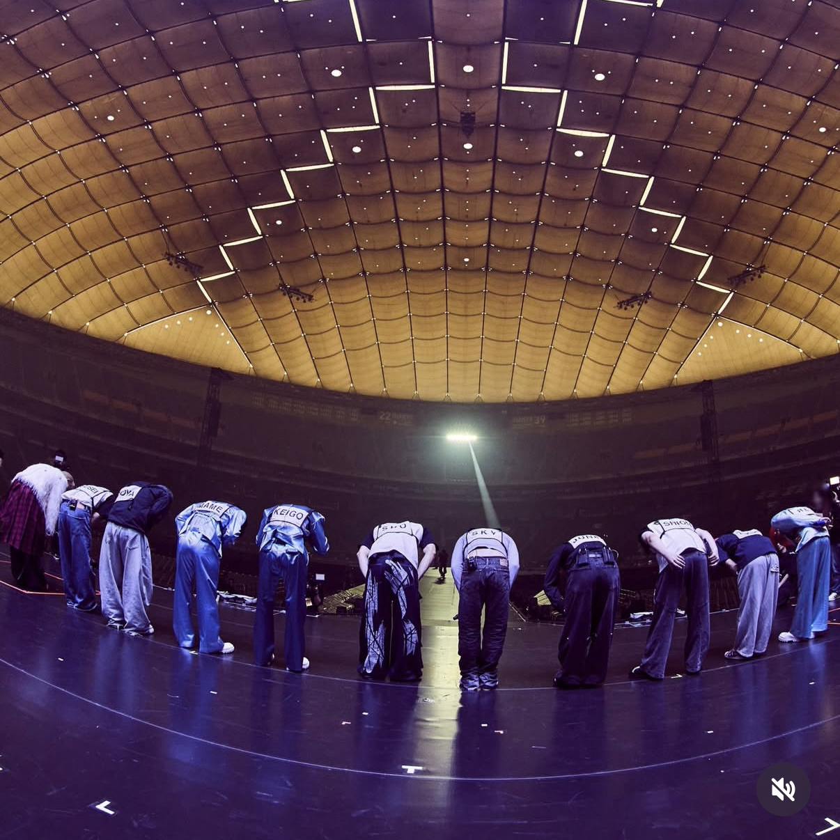 A moment captured by JO1's fan