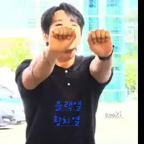 A moment captured by Hwang Chiyeol's fan