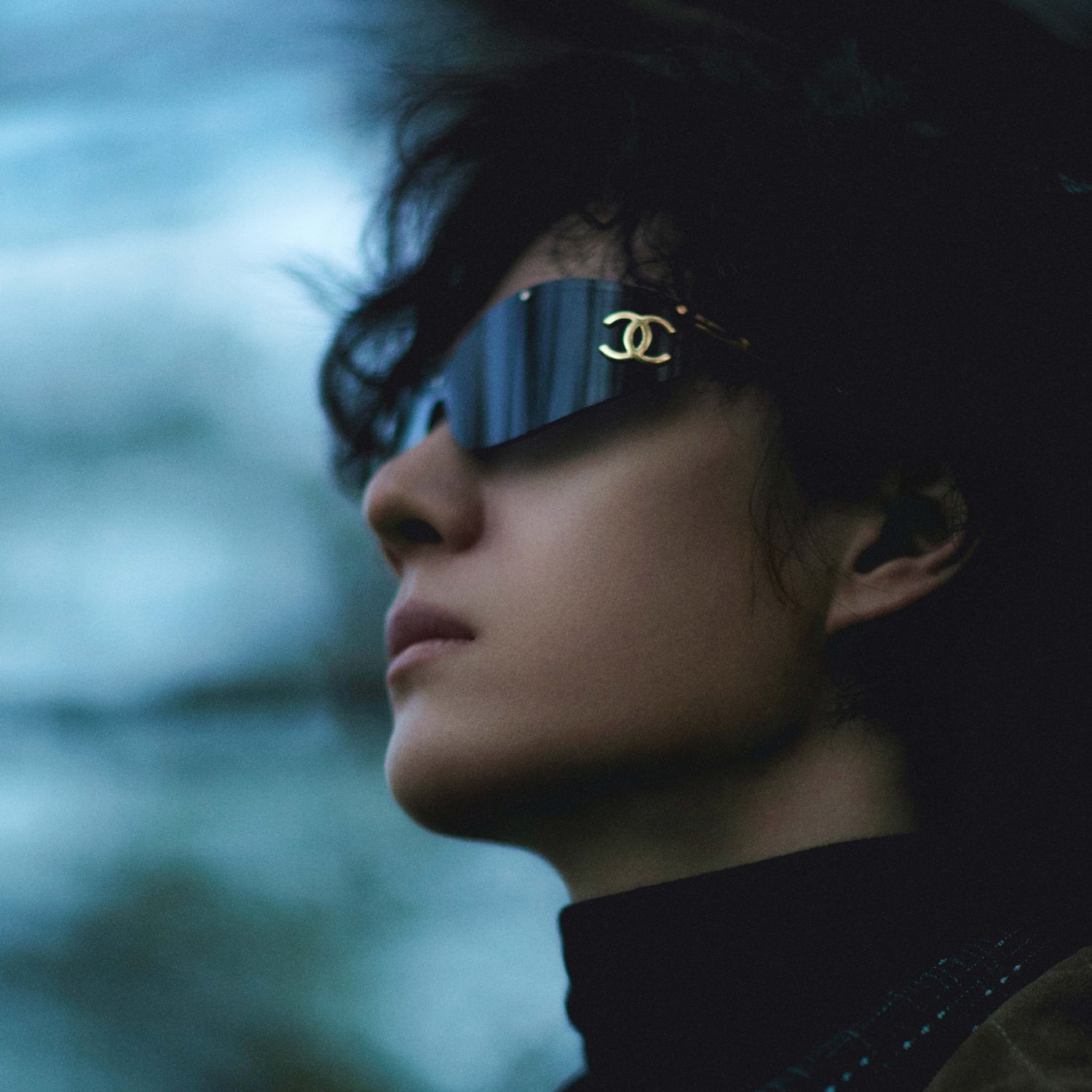 王一博粉絲拍下的瞬間