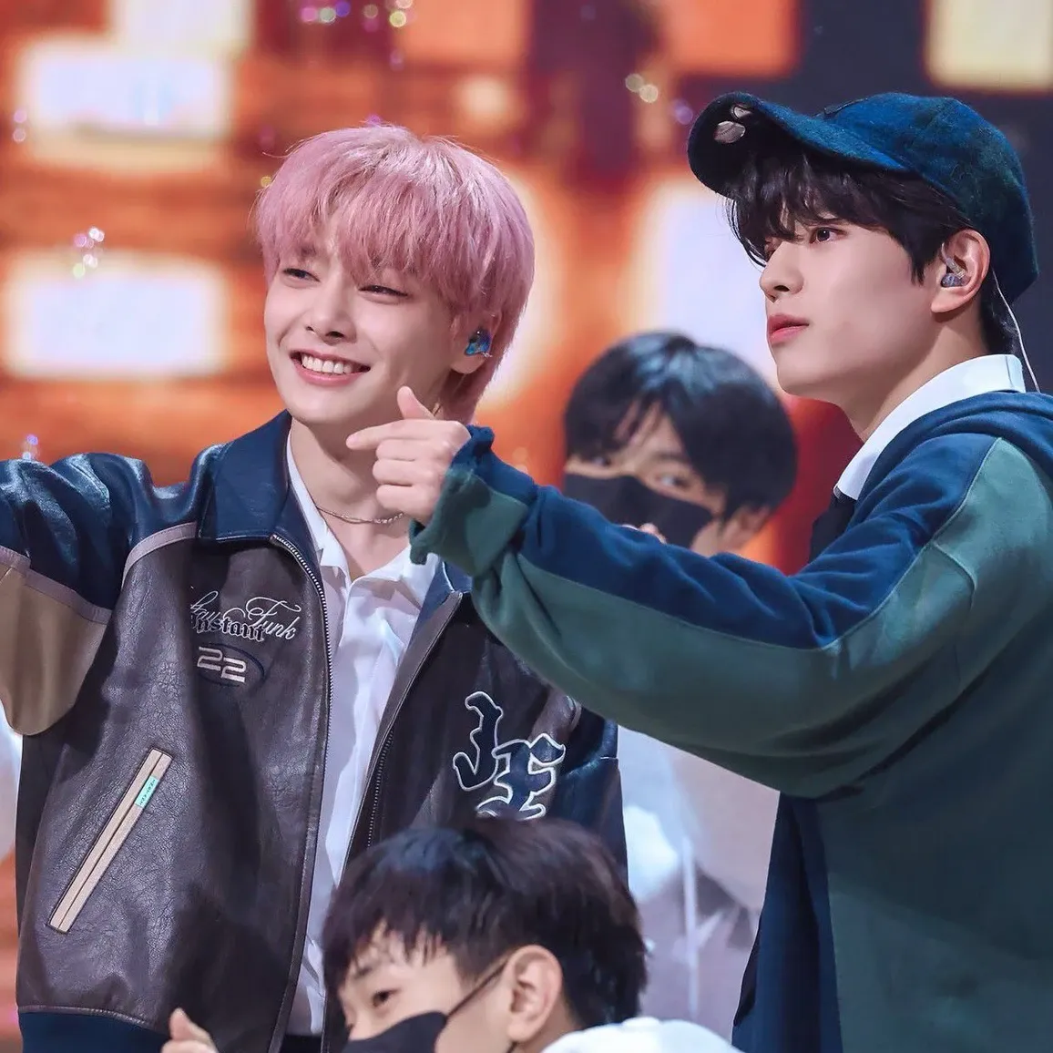 A moment captured by Seungmin (Stray Kids)'s fan