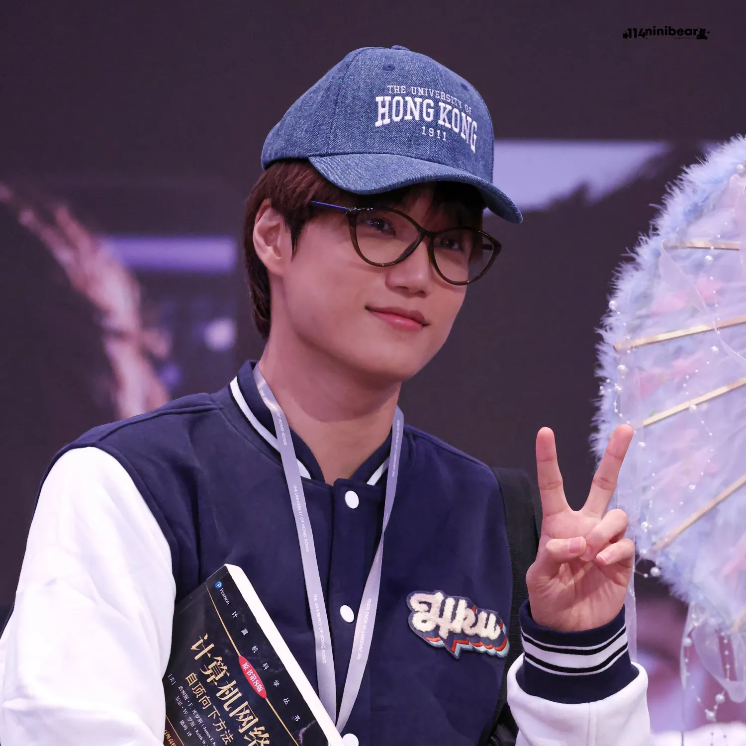 A moment captured by Kai (EXO)'s fan