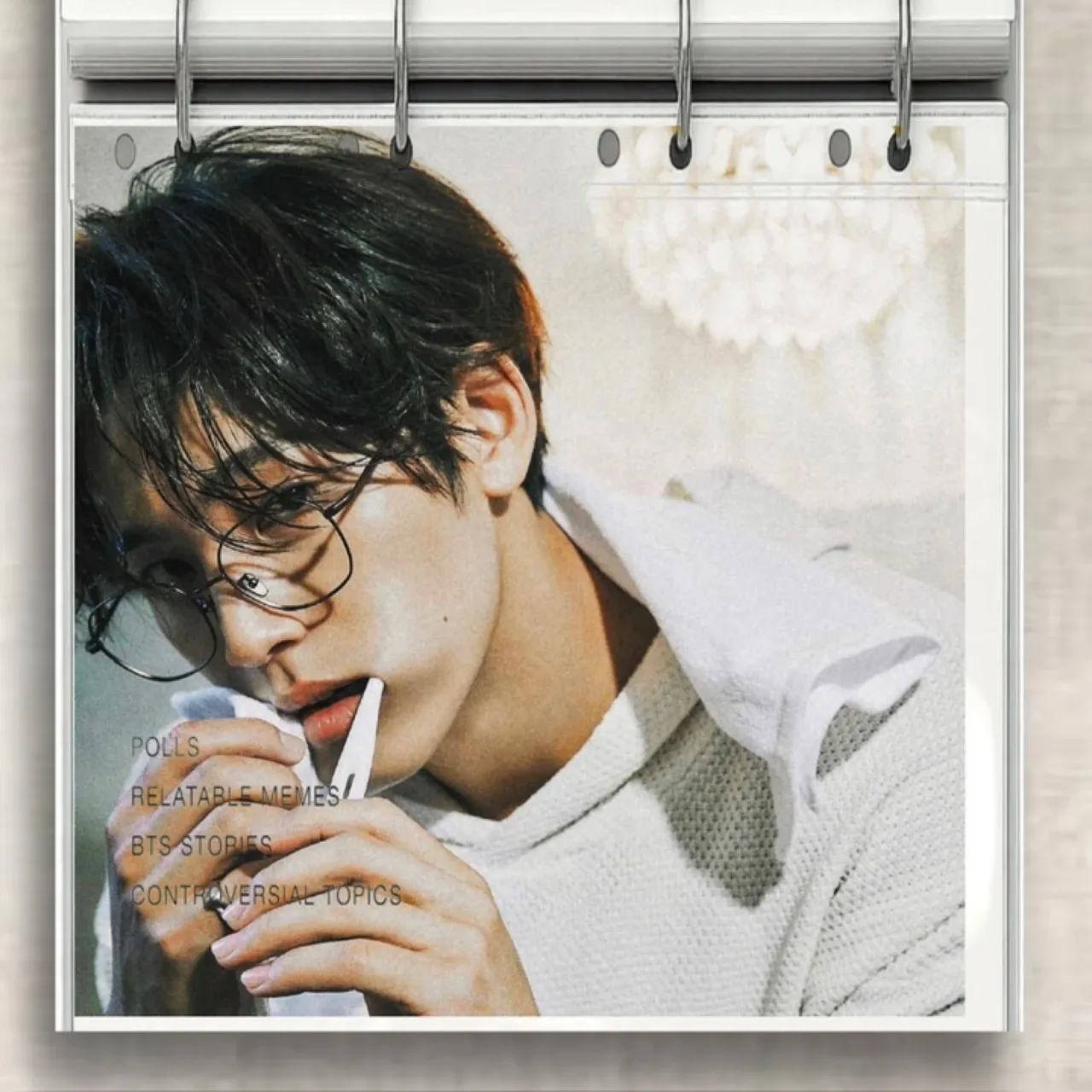 Recent activity shot of Mingyu (SEVENTEEN)