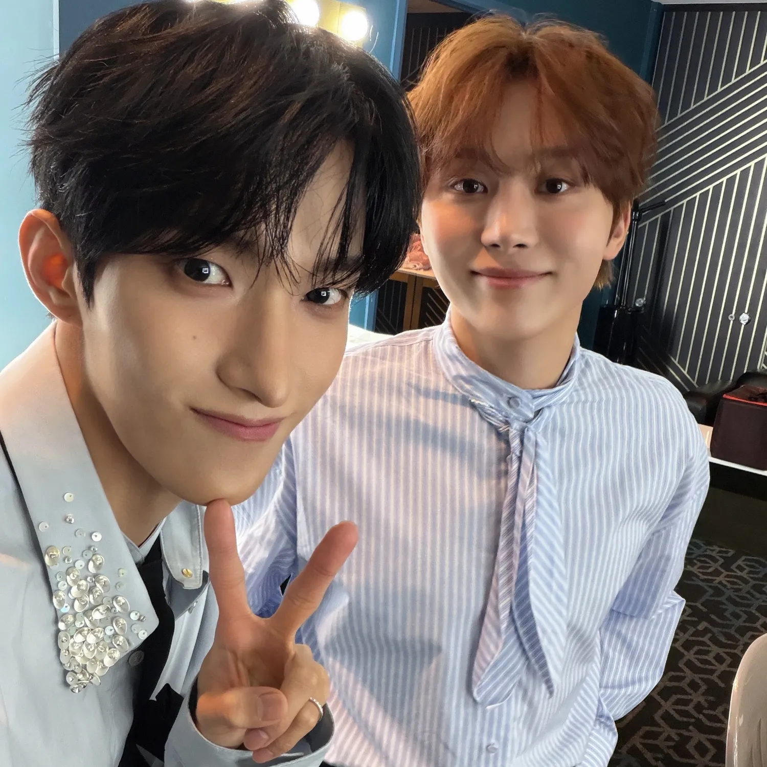 A moment captured by DK (SEVENTEEN)'s fan