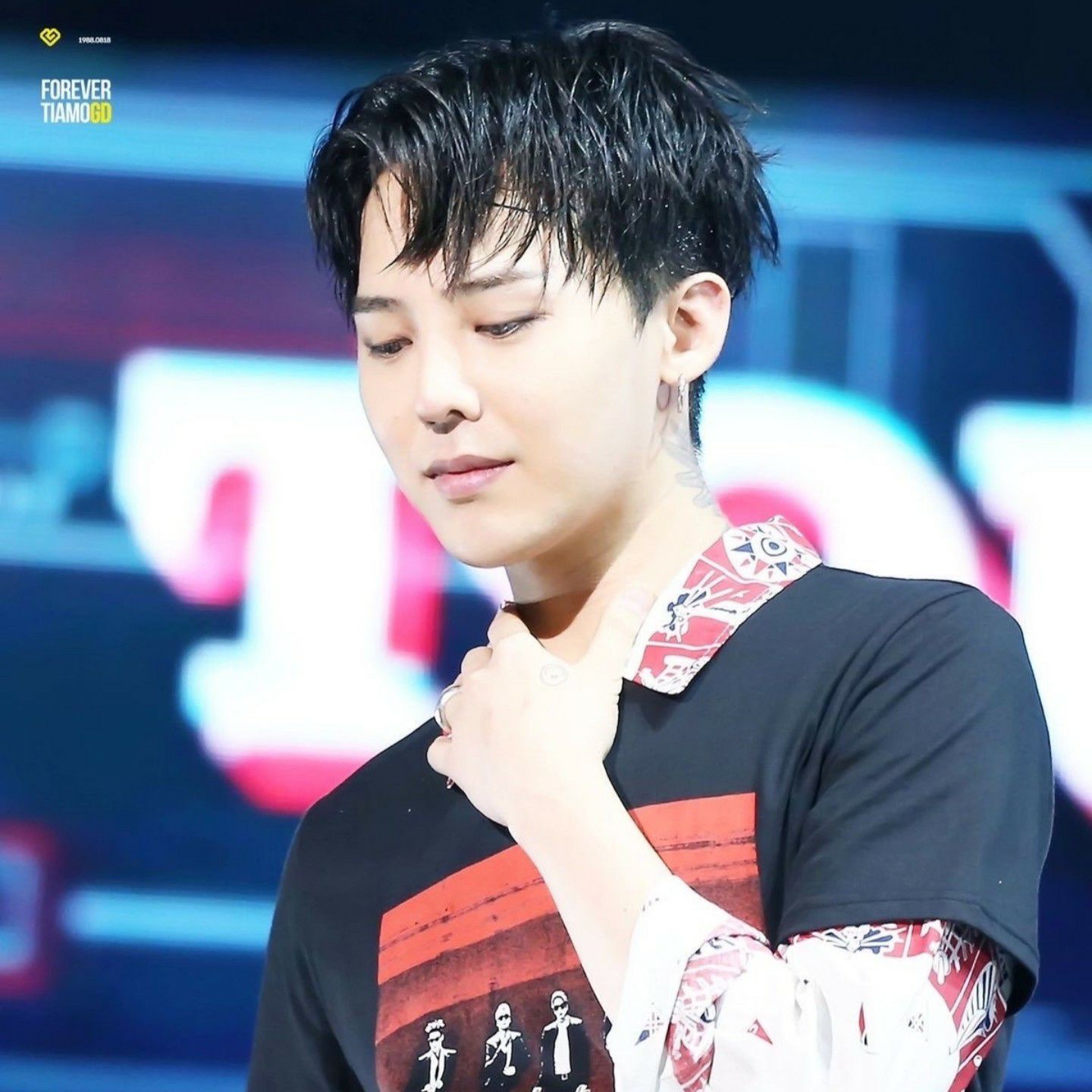 G-DRAGON (BIGBANG)の舞台裏ショット